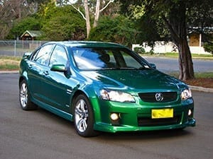Holden Commodore VE on Tarmac