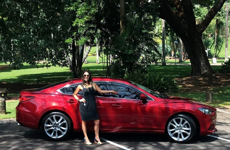 Ruby the red Mazda6